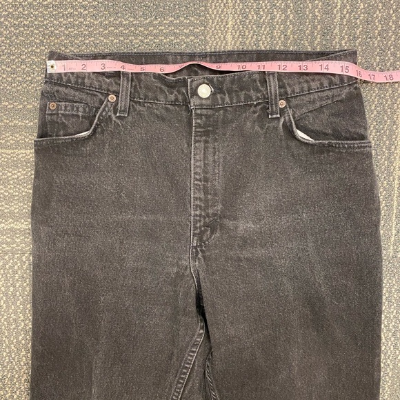 Vintage Levi’s Orange Tab 950 Hi-Rise Relaxed Taper Leg Jeans Size 15 Short - Picture 4 of 8
